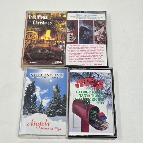 Christmas Music Cassette Tape Lot of 23 Country Gospel Ballads Orchestra Crosby - Picture 9 of 16